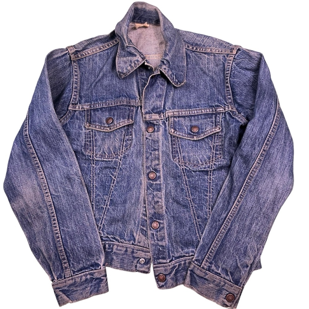 Vintage 1960s/70s Penney‘s Ranchcraft denim jacket USA dark/medium wash size S